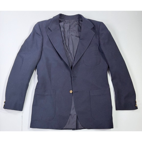 Saint Laurent Other - Yves Saint Laurent Navy Blazer Jacket Made in France Men's Vintage Tailored